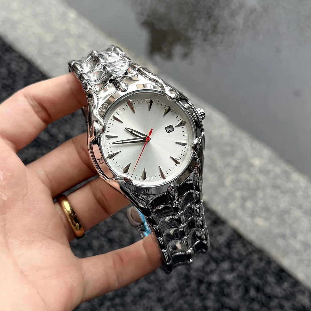 Molten Crinkle Dial Watch