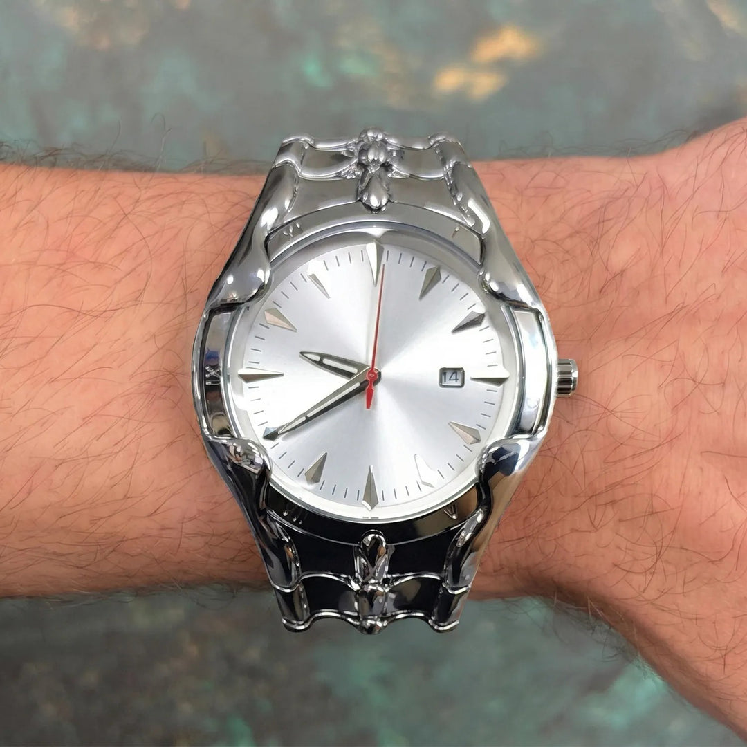 Molten Crinkle Dial Watch
