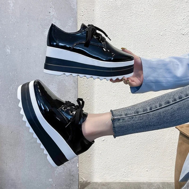 Lustra Platform Lace-Up Sneakers