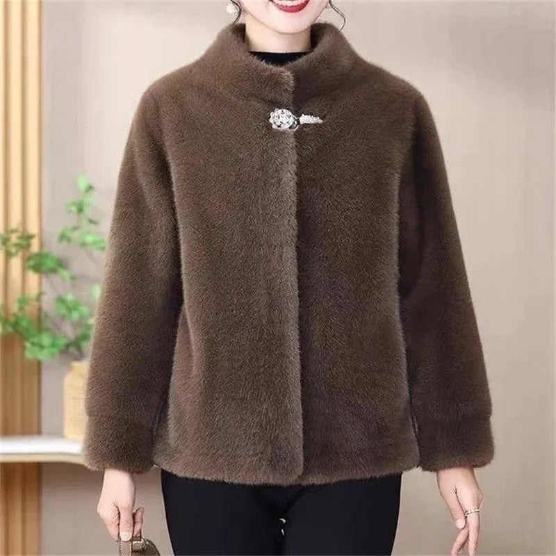 Duchessa Plush Fur Jacket