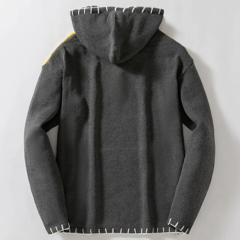Whipstitch Colorblock Hoodie