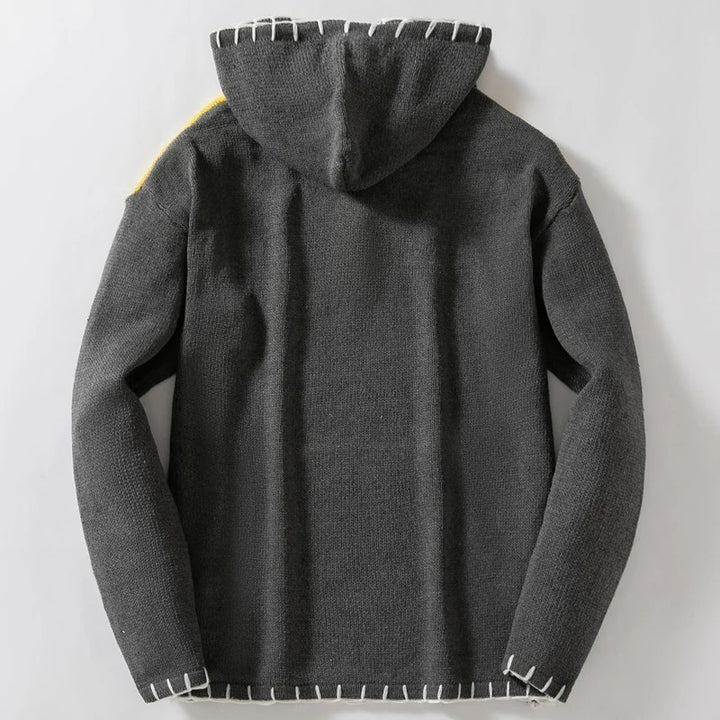 Whipstitch Colorblock Hoodie