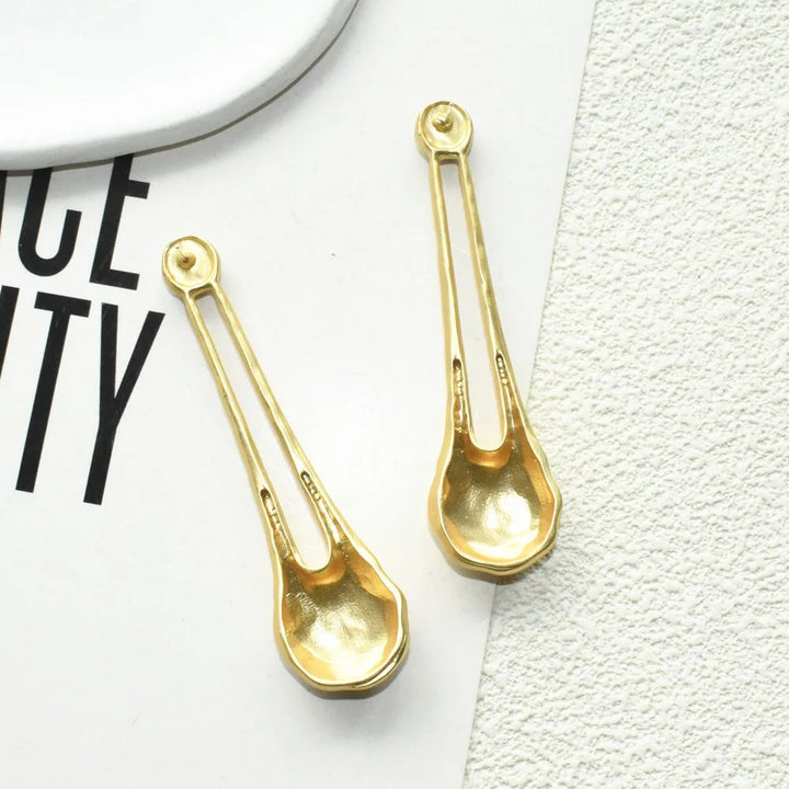 Keeper Keyhole Drop Earrings