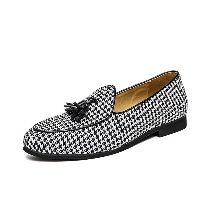 Checkmate Tassel Loafers
