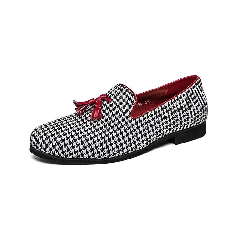 Checkmate Tassel Loafers