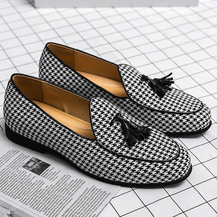 Checkmate Tassel Loafers