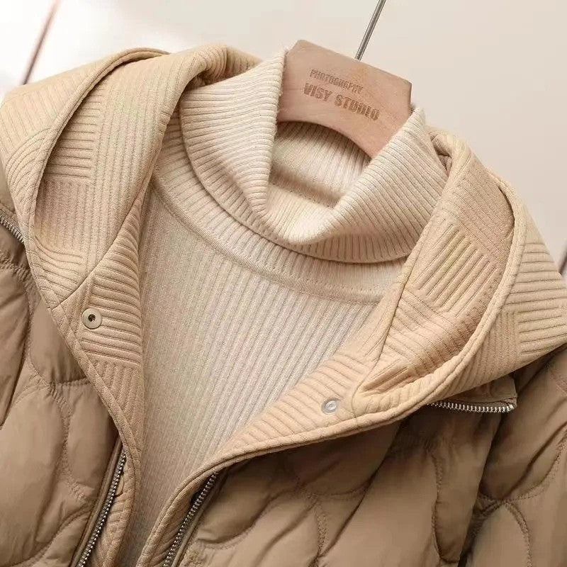 Petal Quilted Parka