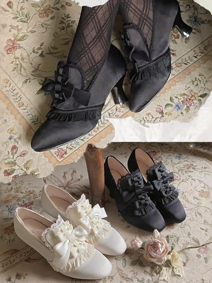 Ribbonet Bow Mary Janes