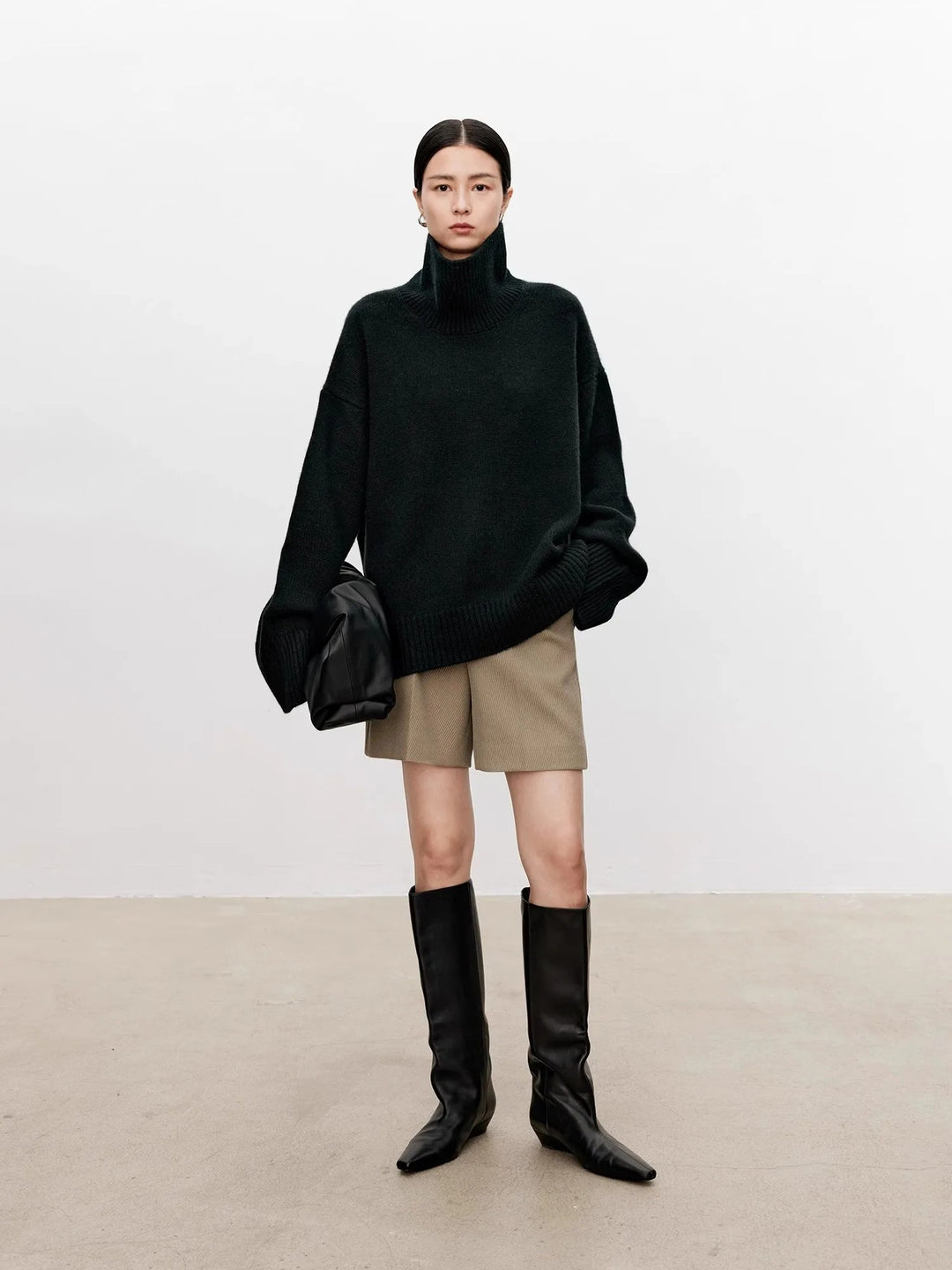 Neve Cashmere Turtleneck Sweater