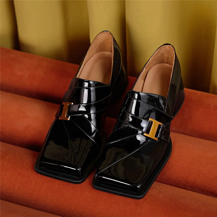 Lustria Buckle Loafers