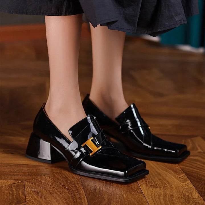 Lustria Buckle Loafers