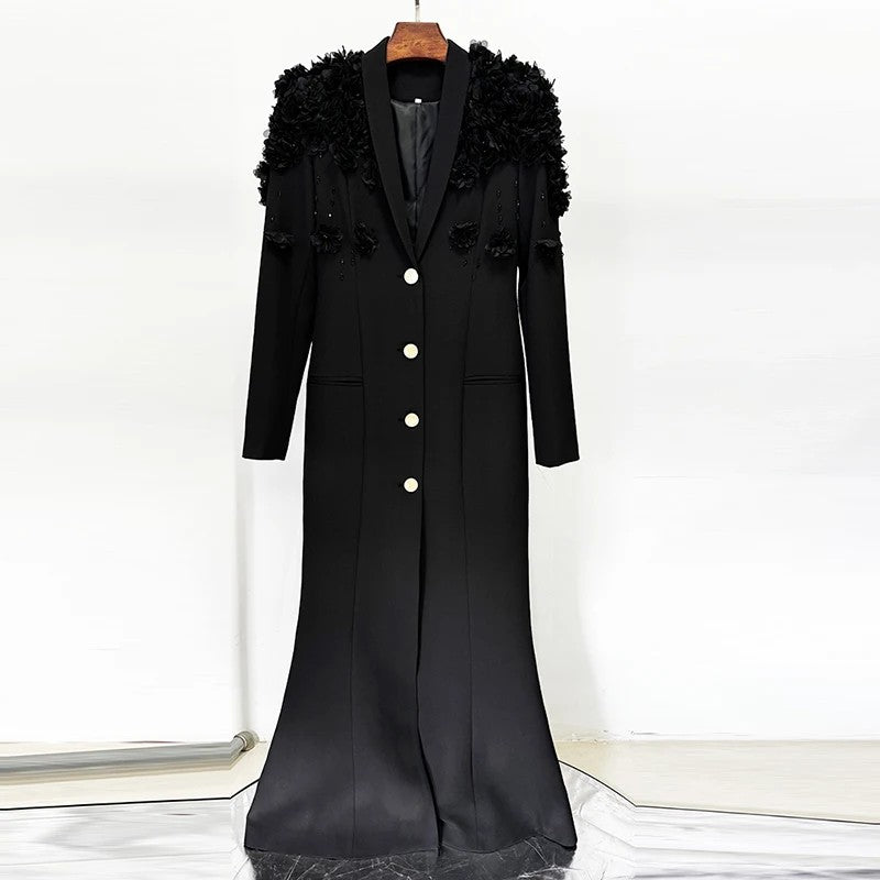 Fioretta Appliqué Maxi Dress