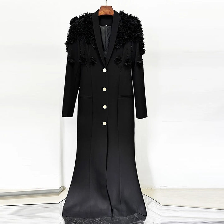 Fioretta Appliqué Maxi Dress