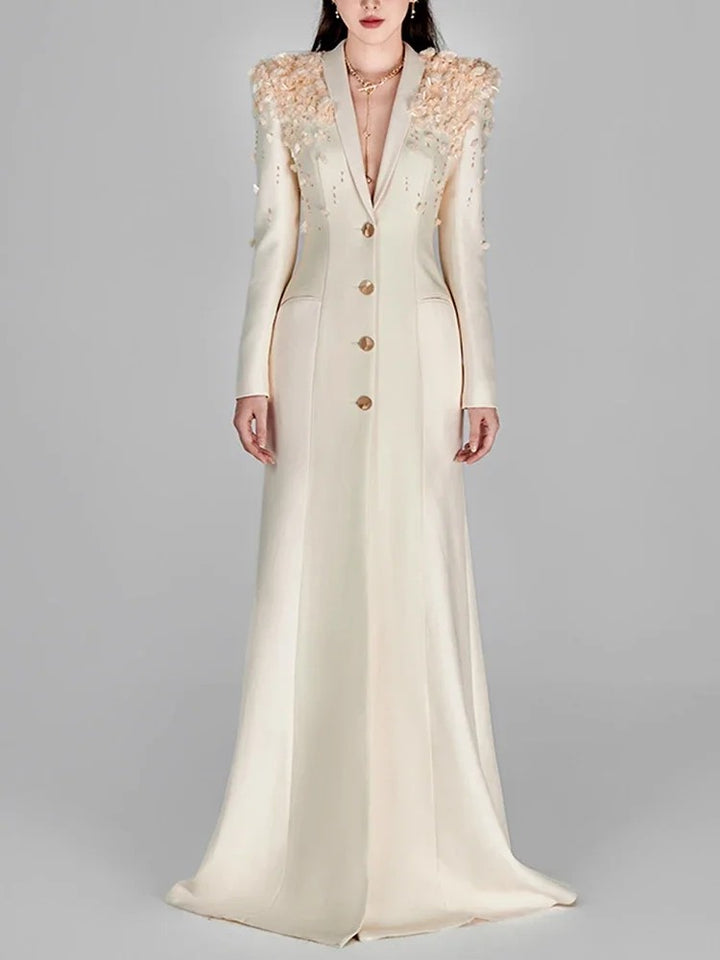 Fioretta Appliqué Maxi Dress