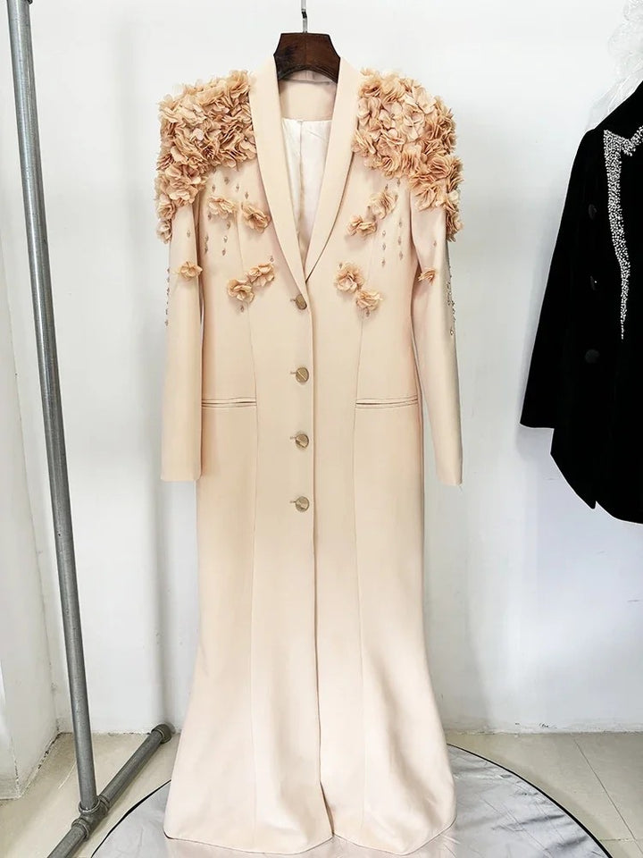 Fioretta Appliqué Maxi Dress