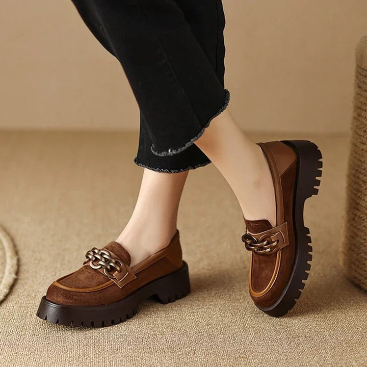 Anwen Chain Platform Loafers