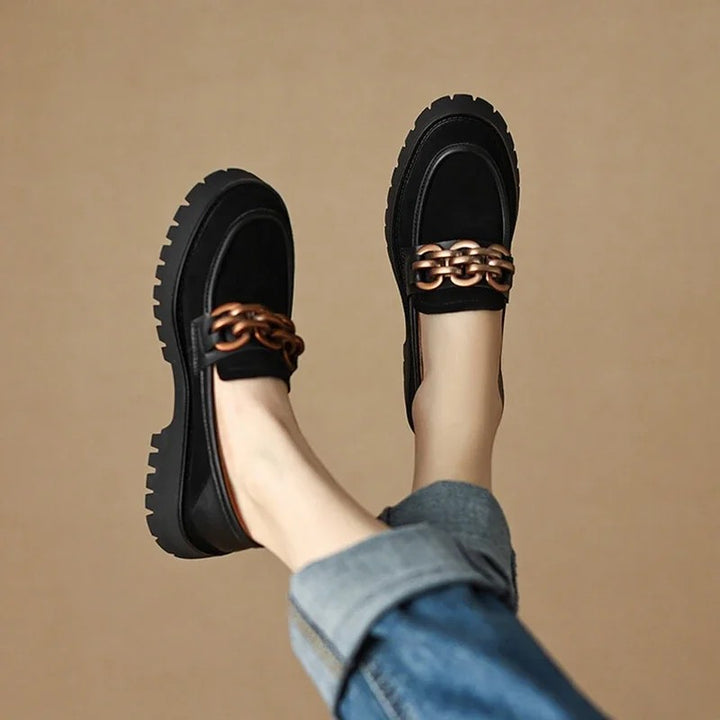 Anwen Chain Platform Loafers