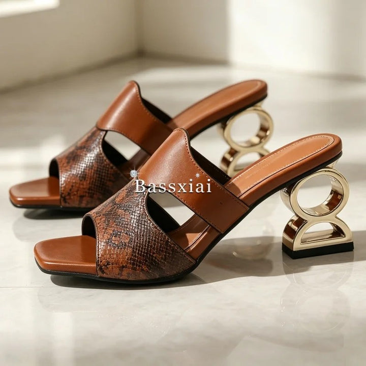 Anello Sculpted Heel Mules