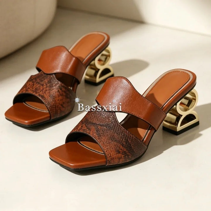 Anello Sculpted Heel Mules