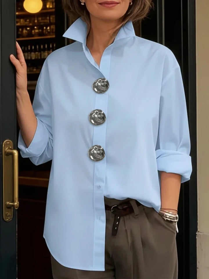 Sterling Button Blouse