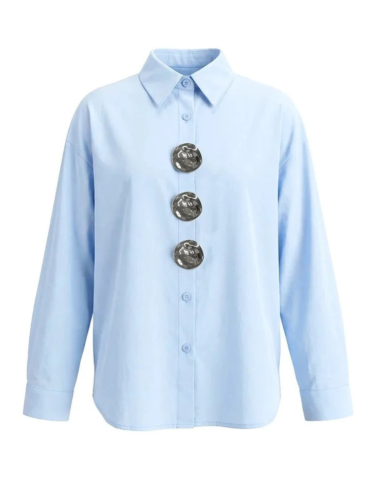 Sterling Button Blouse