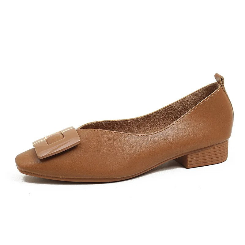 Lamplight Buckle Flats