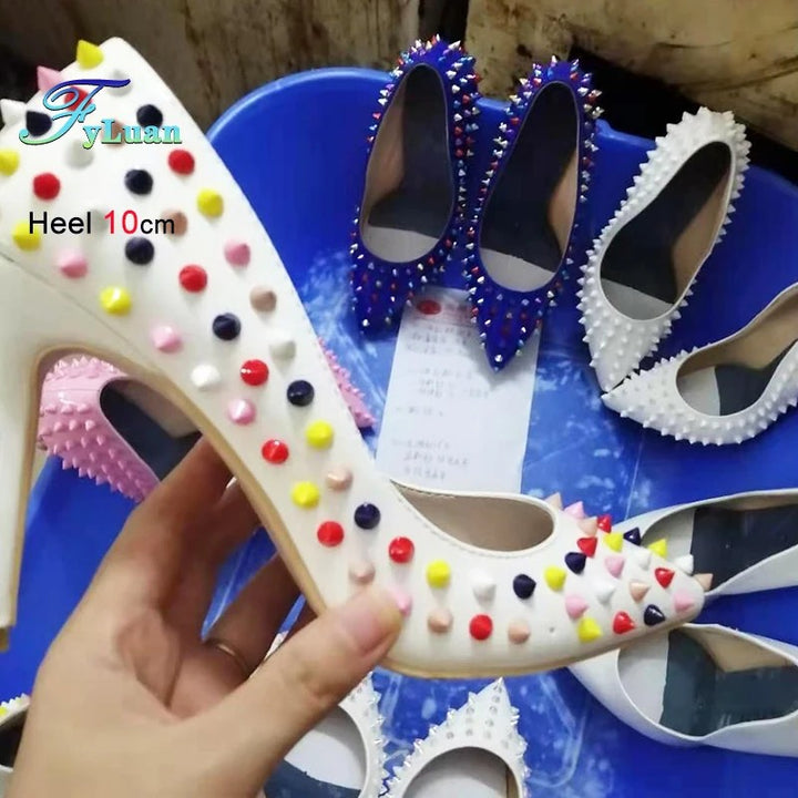 Baronessa Spike Stiletto Pumps