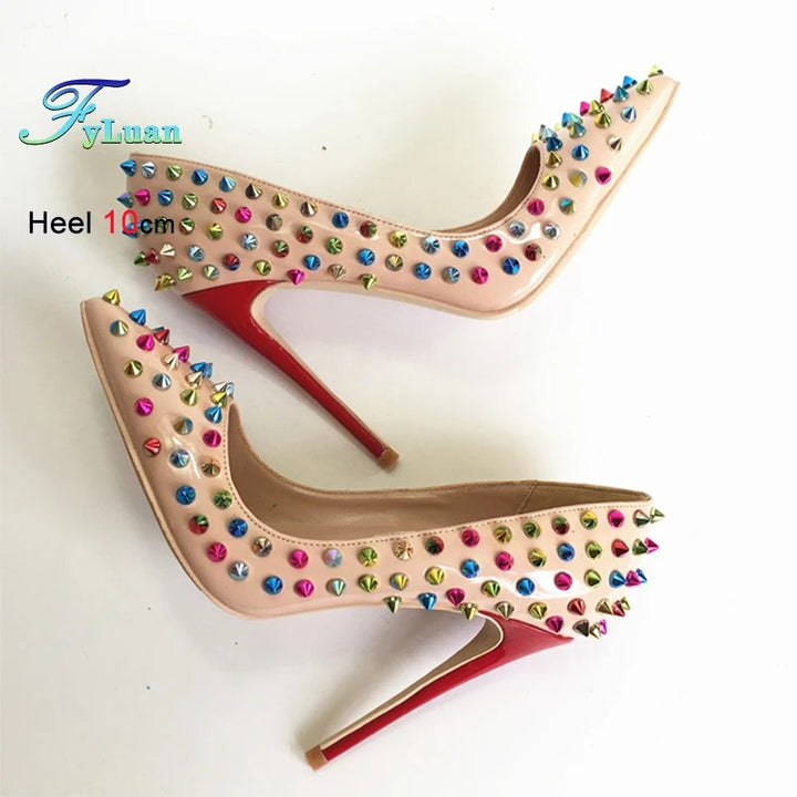 Baronessa Spike Stiletto Pumps