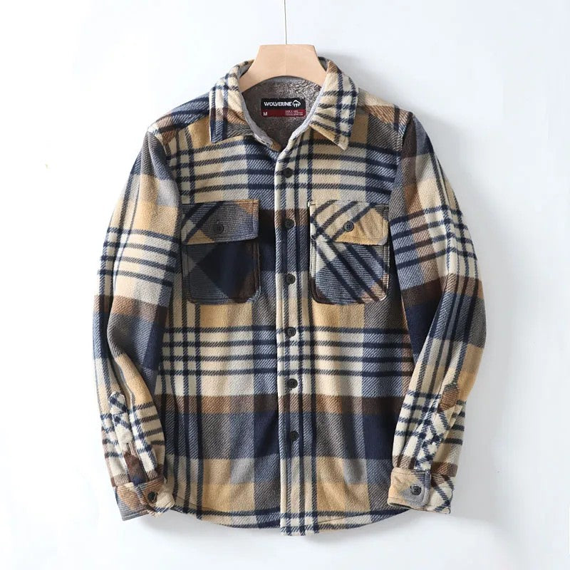 Timberline Fleece Plaid Overshirt