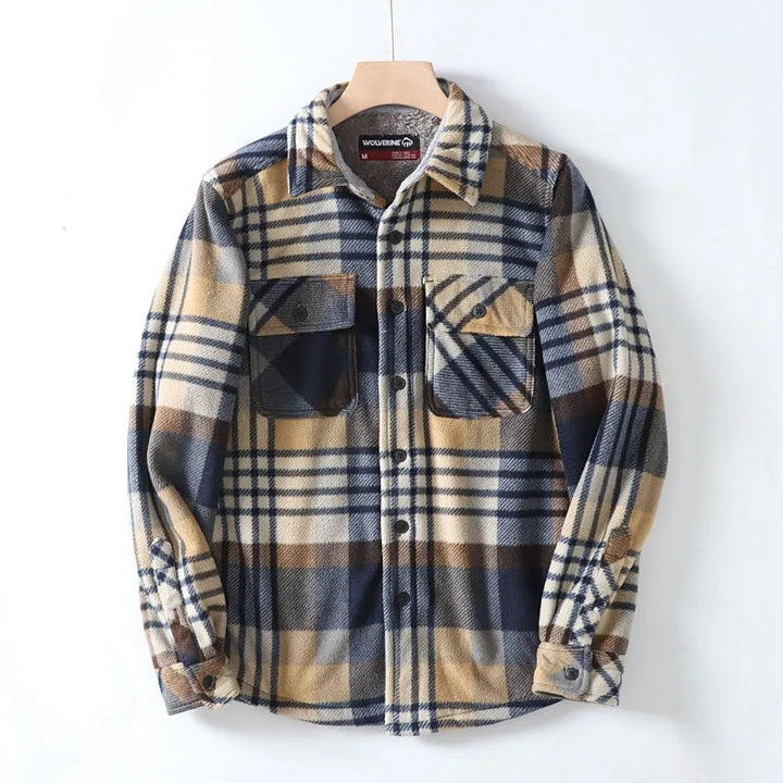 Timberline Fleece Plaid Overshirt