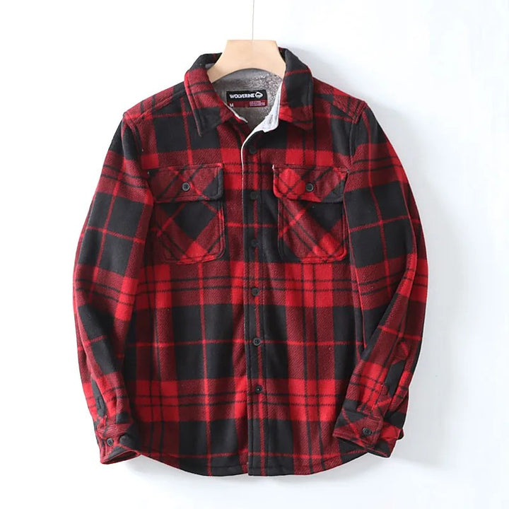 Timberline Fleece Plaid Overshirt
