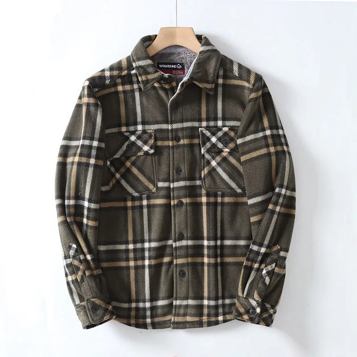 Timberline Fleece Plaid Overshirt