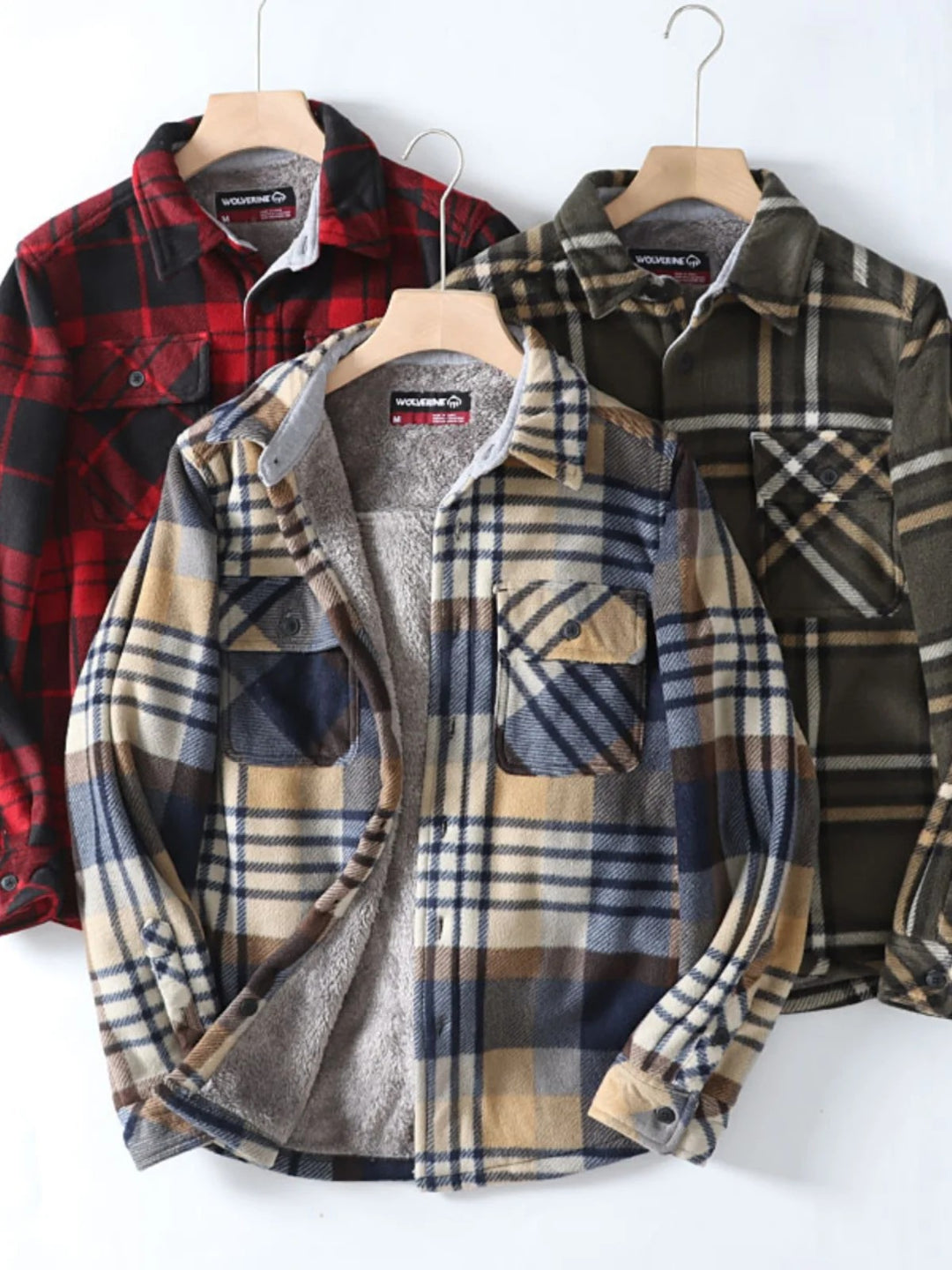 Timberline Fleece Plaid Overshirt