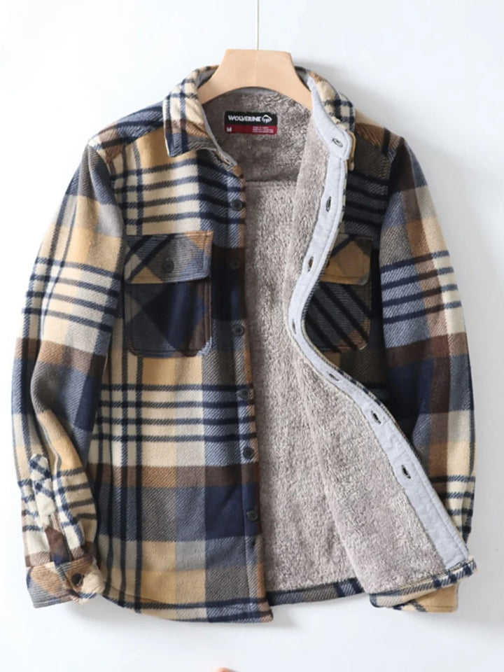 Timberline Fleece Plaid Overshirt