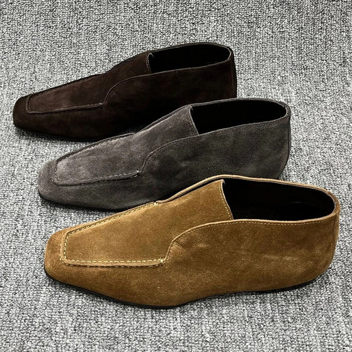 Cavaliere Suede Slip-On Boots
