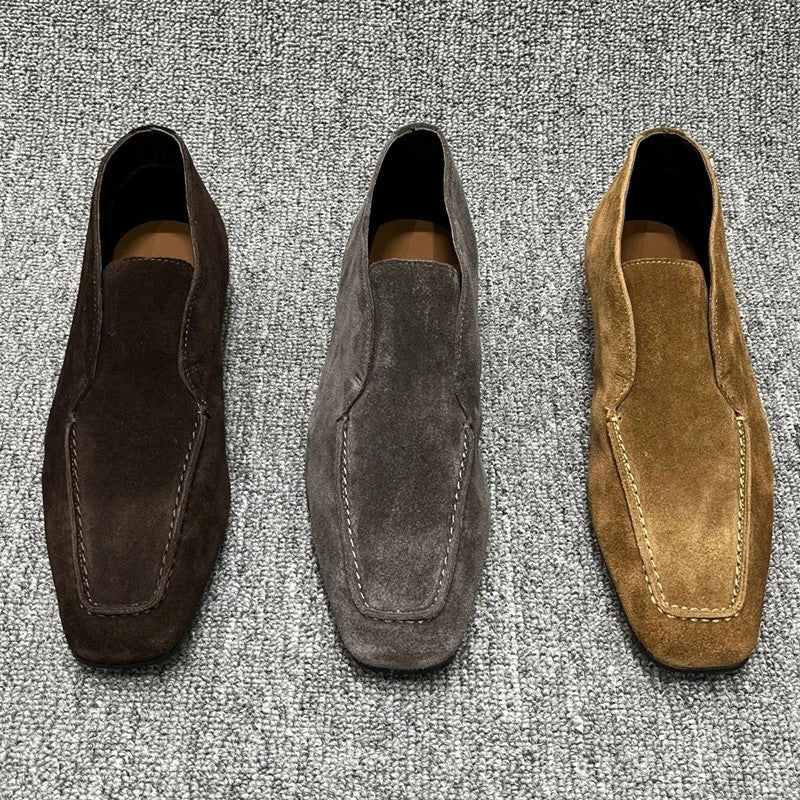 Cavaliere Suede Slip-On Boots