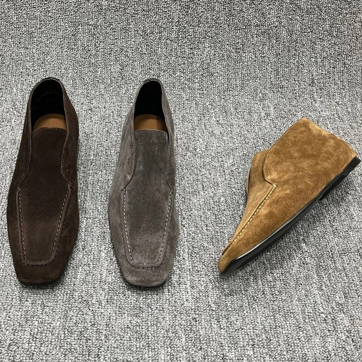 Cavaliere Suede Slip-On Boots