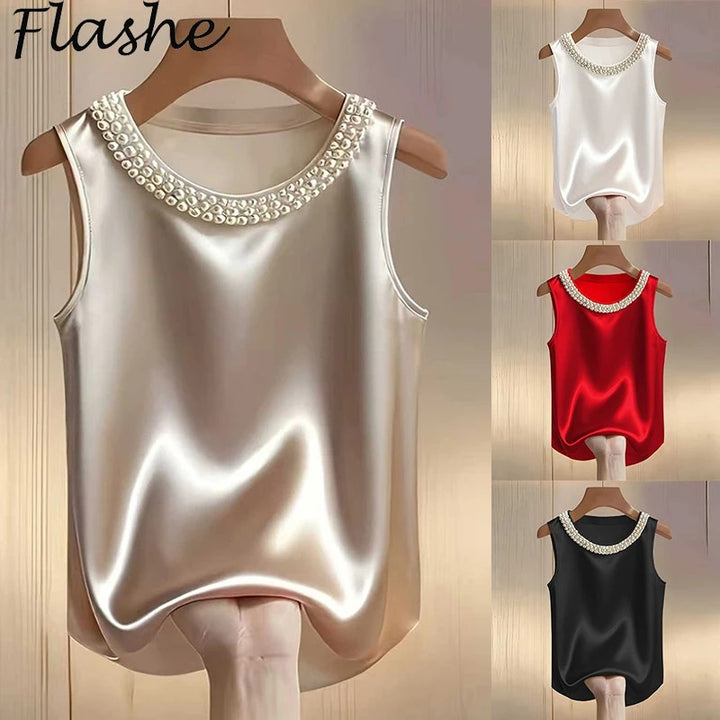 Perlata Beaded Tank