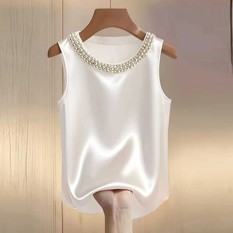 Perlata Beaded Tank