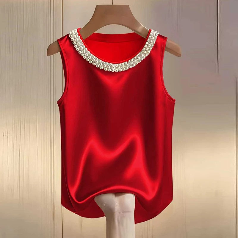Perlata Beaded Tank