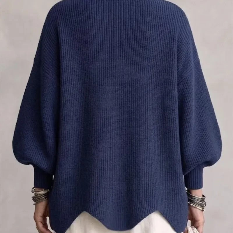 Medallion Button Knit Cardigan