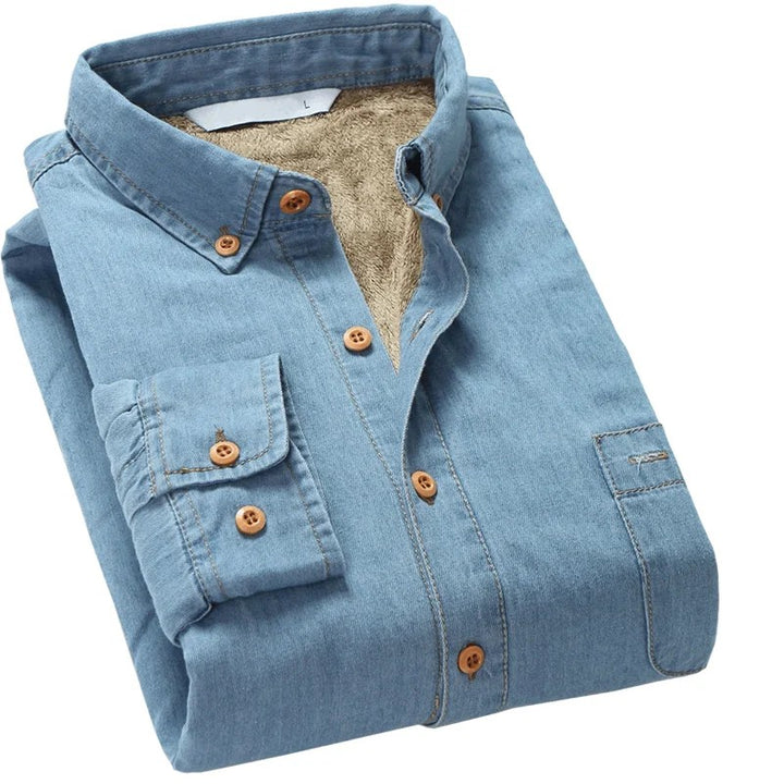 Homestead Fleece Denim Shirt