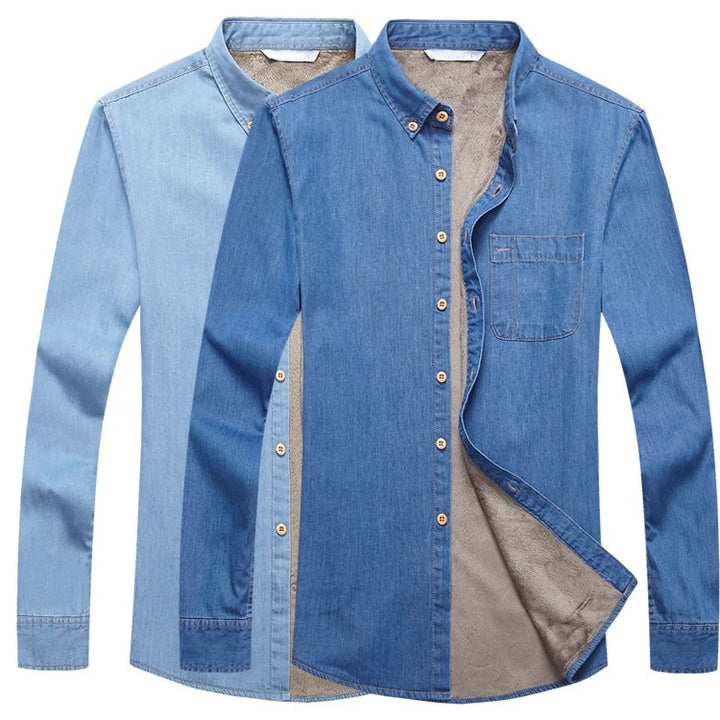Homestead Fleece Denim Shirt
