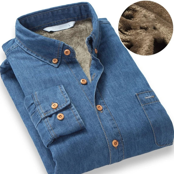 Homestead Fleece Denim Shirt