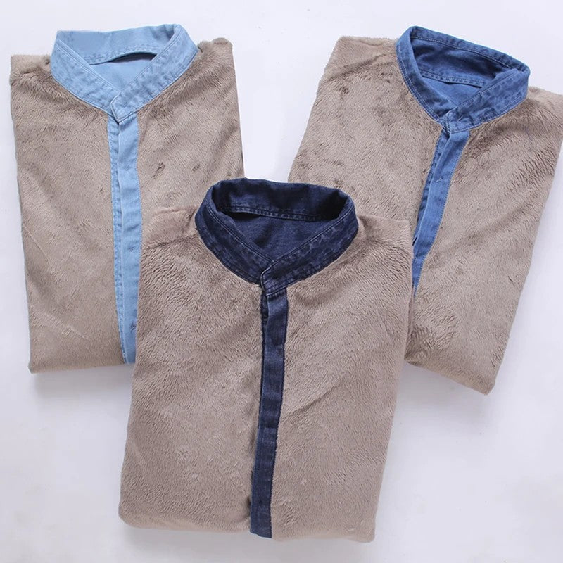 Homestead Fleece Denim Shirt