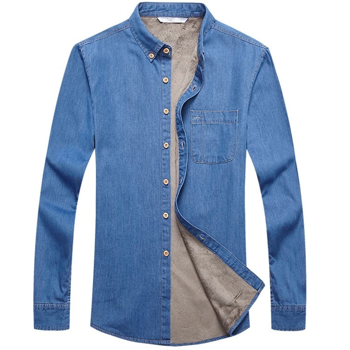 Homestead Fleece Denim Shirt