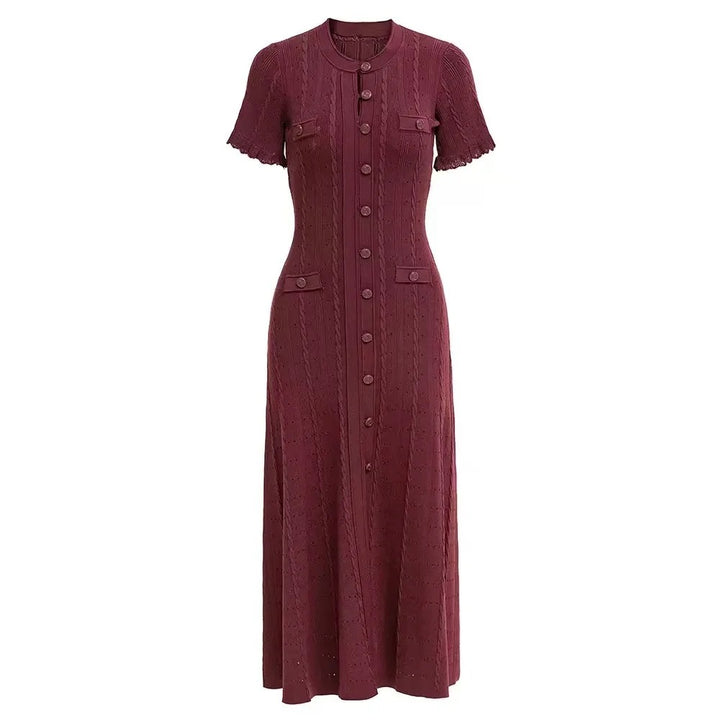 Delphine Cable Knit Dress