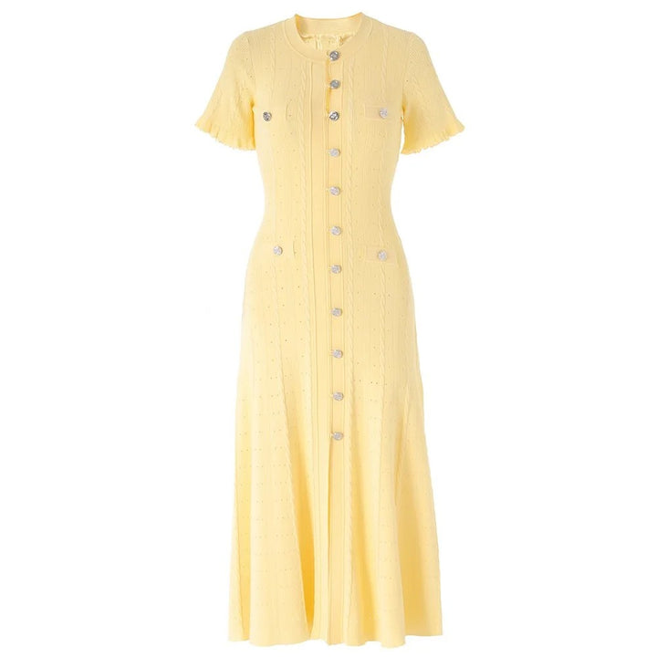 Delphine Cable Knit Dress