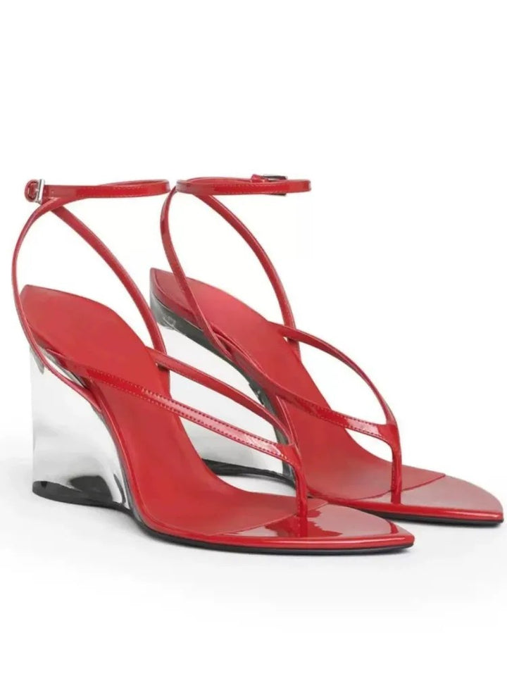 Nettare Drop Wedge Sandals