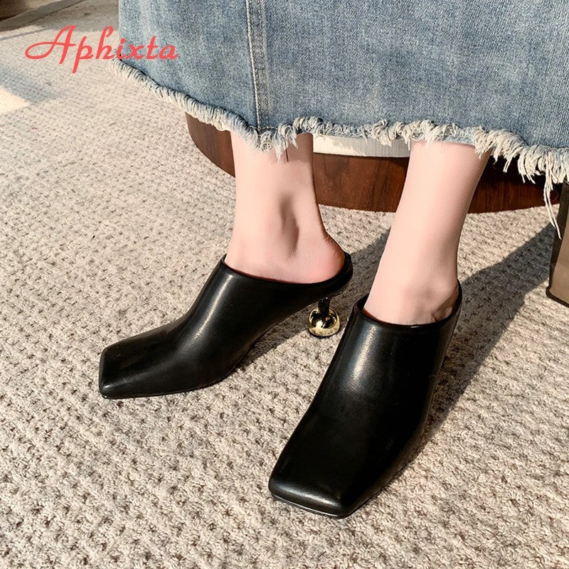 Orbita Sculpted Heel Mules